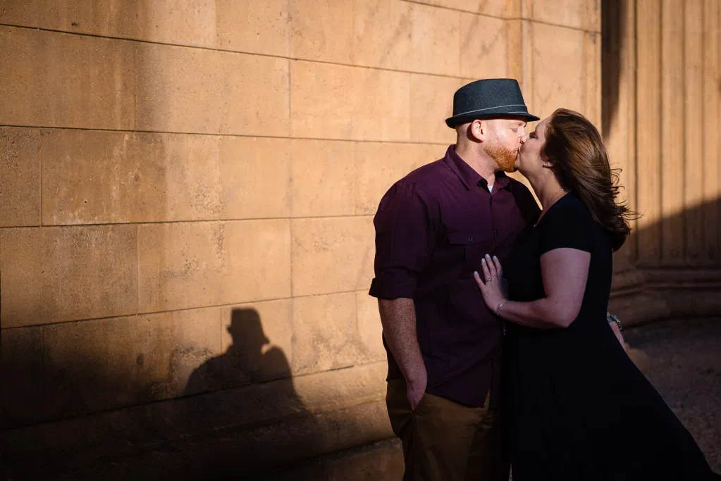 The Palace of Fine Arts Engagement Photos in San Francisco